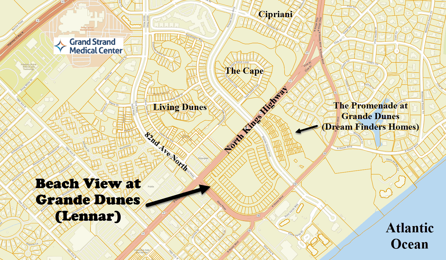 Beach View at Grande Dunes by Lennar in Myrtle Beach